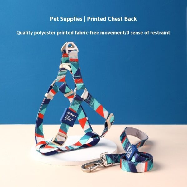 Pet Supplies Dog Vest Printing Haulage Rope Package - Image 3