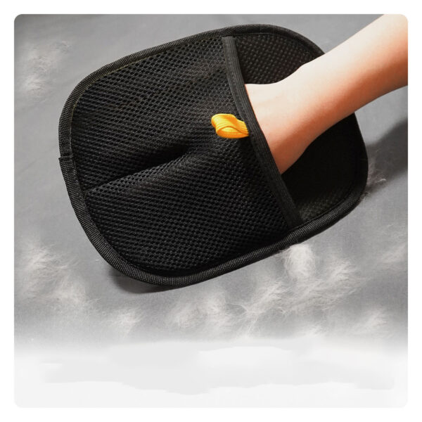 Pet Electrostatic Hair Removal Gloves Two-way Bristle Remover Hair Removal Brush Sticky Hair Artifact Cat Hair Gloves Cat Hair Removal Comb - Image 5