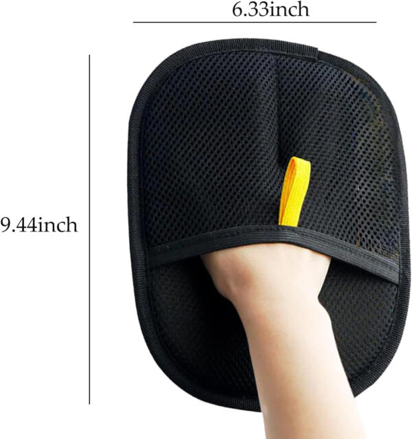 Pet Electrostatic Hair Removal Gloves Two-way Bristle Remover Hair Removal Brush Sticky Hair Artifact Cat Hair Gloves Cat Hair Removal Comb - Image 2